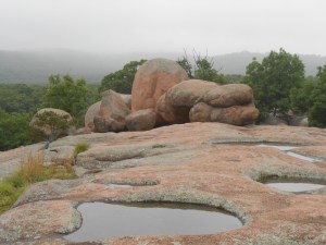 The only way to get to this spot is on foot. Elephant Rocks State Park, Missouri.